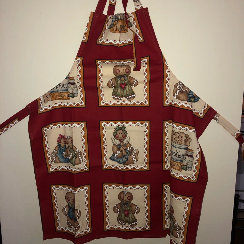 Handmade Gingerbread apron!